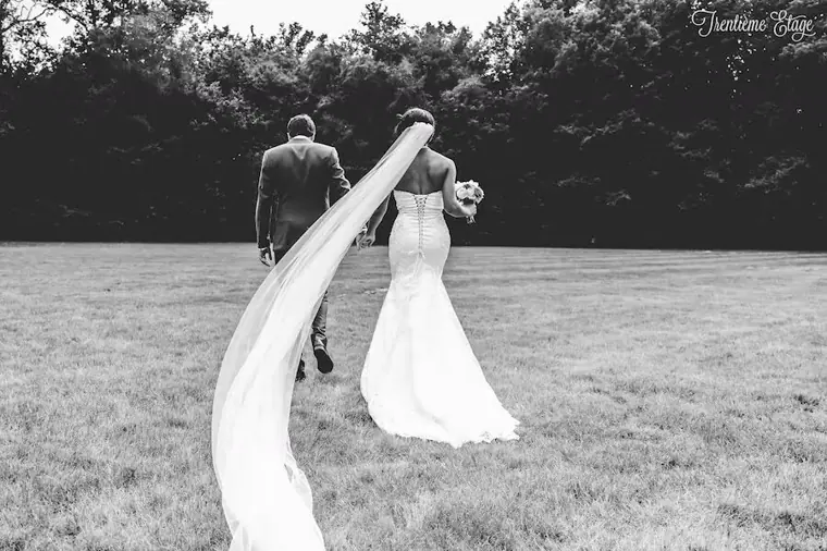 photo de couple mariage originale