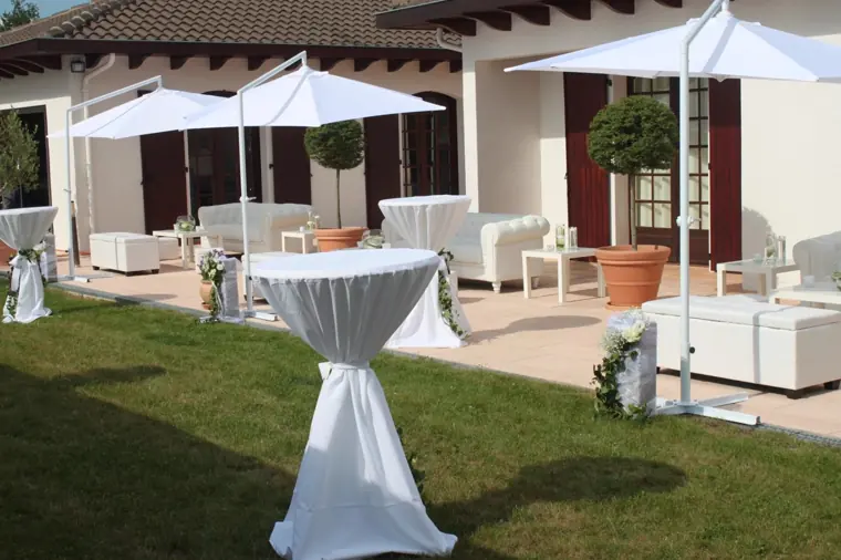décoration terrasse extérieure mariage angouleme