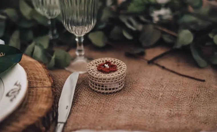 D&eacute;tail du d&eacute;cor de table